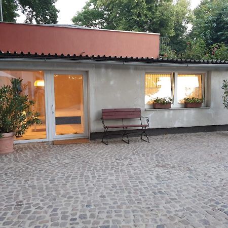 Ferienwohnung Lindenhof, Zentrumsnah Mit Terrasse Und Grillmoeglichkeit 马格德堡 外观 照片